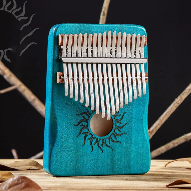Hluru Maple Kalimba – 17-21 Key Acrylic Thumb Piano