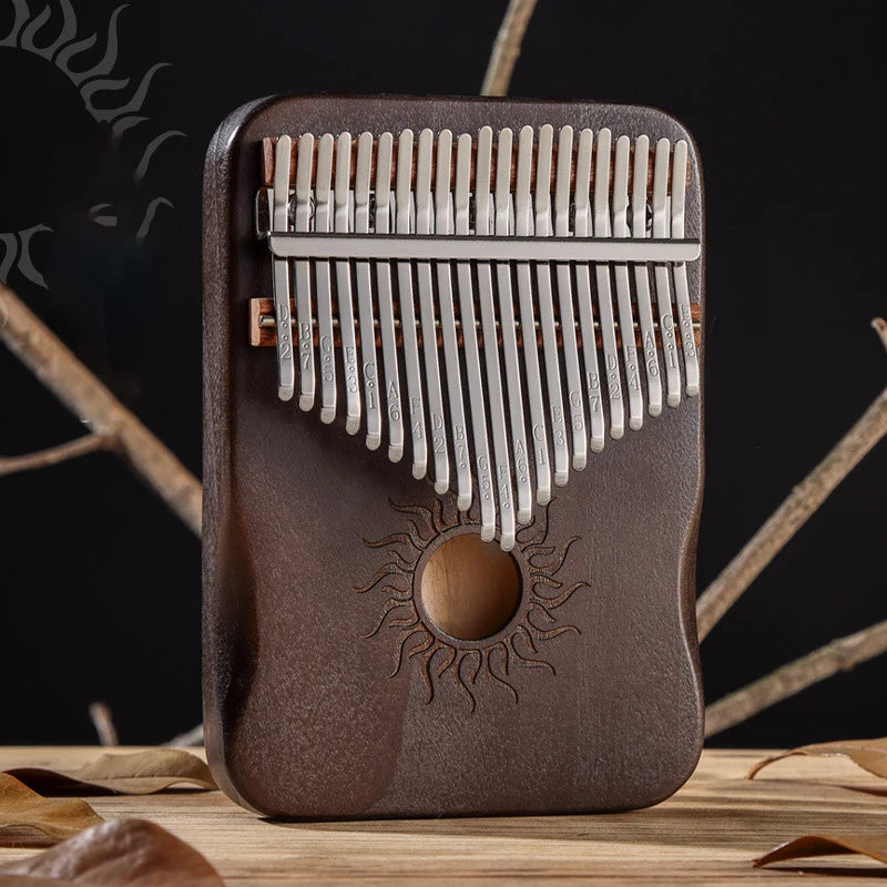 Hluru Maple Kalimba – 17-21 Key Acrylic Thumb Piano