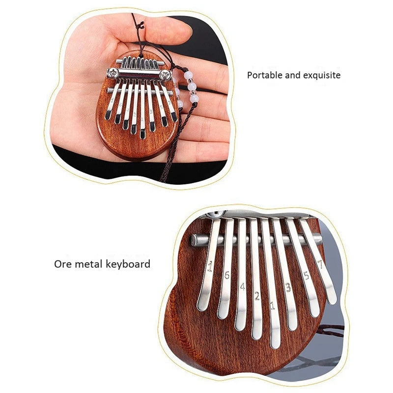 Mini Kalimba - 8 Key Thumb Piano