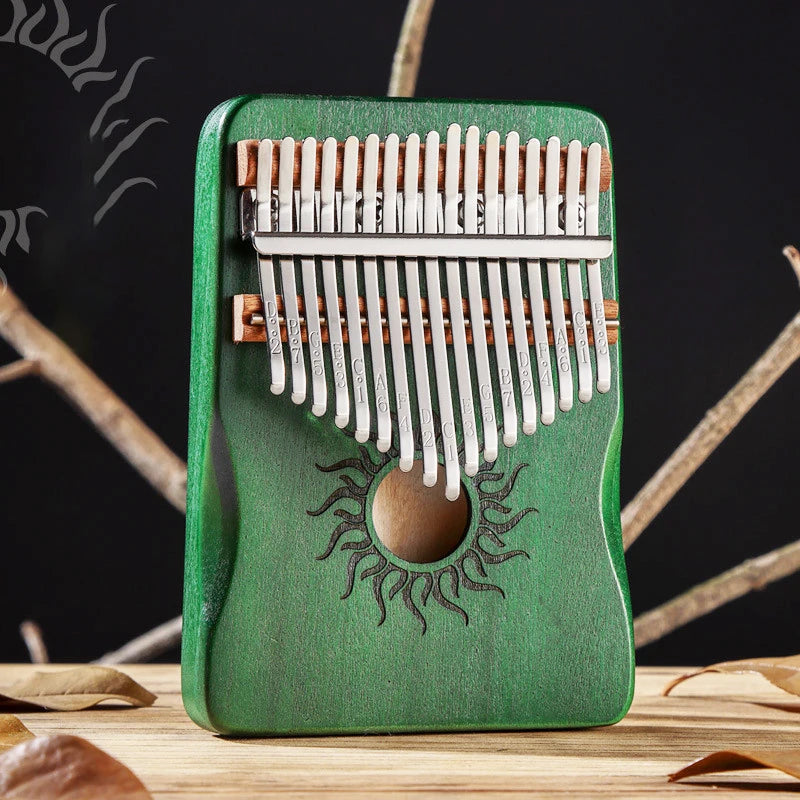 Hluru Maple Kalimba – 17-21 Key Acrylic Thumb Piano