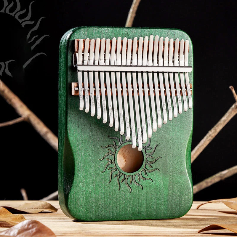 Hluru Maple Kalimba – 17-21 Key Acrylic Thumb Piano